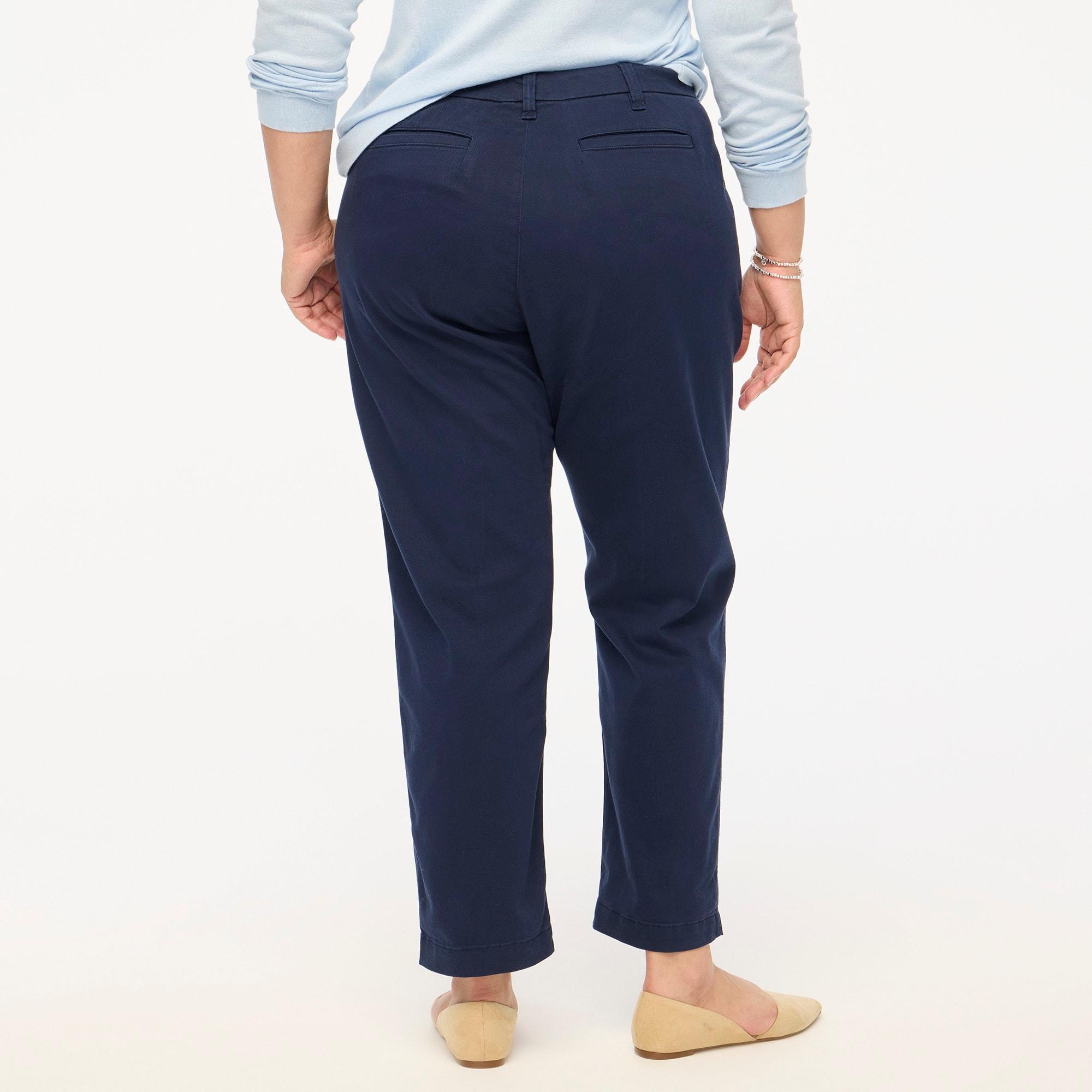 High-rise girlfriend chino pant Product Image