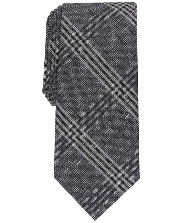 Alfani Mens Slim Plaid Tie, Created for Macys Product Image