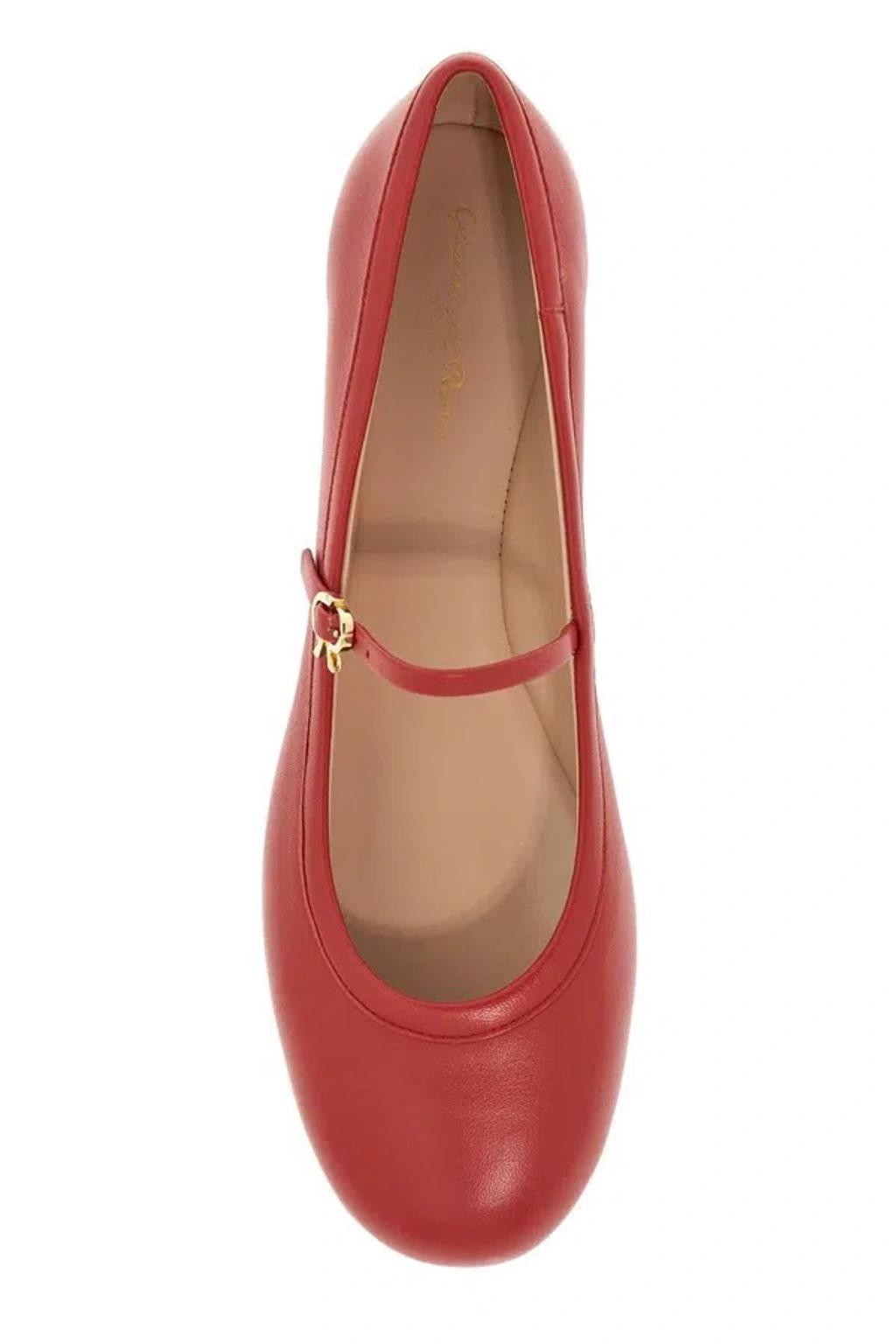 Carla Ballerina Shoes In Red Product Image