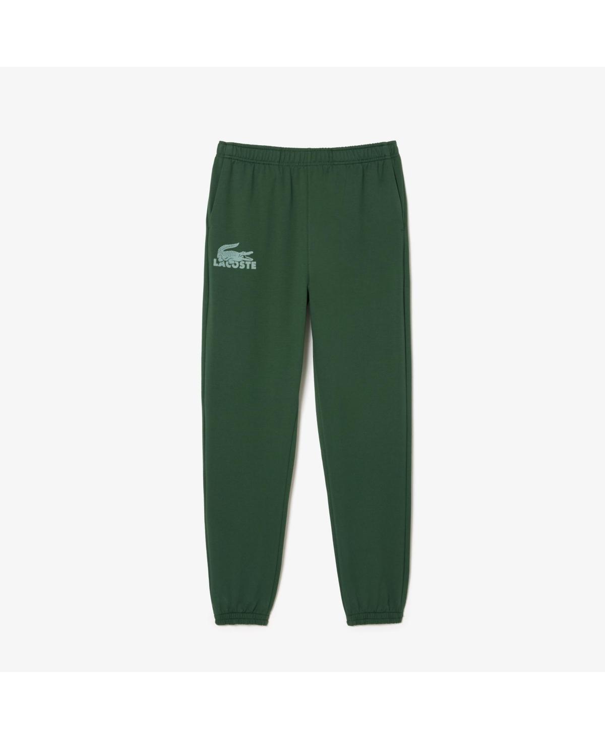 Lacoste Mens Cotton Fleece Lounge Jogger Pants Product Image