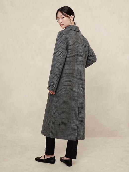 Double Face Wool-Blend Oversized Coat Product Image