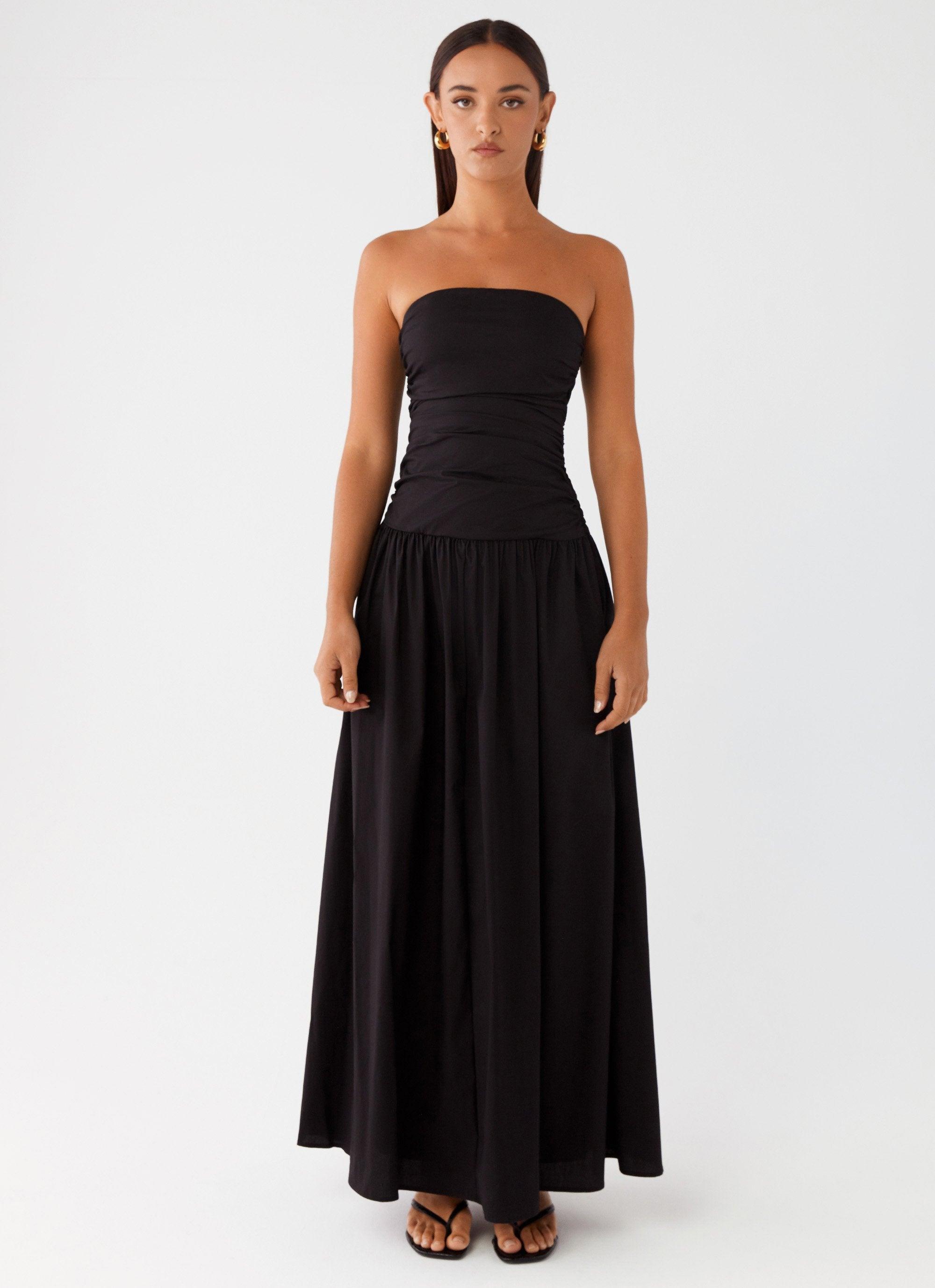 Carmel Maxi Dress - Black Product Image