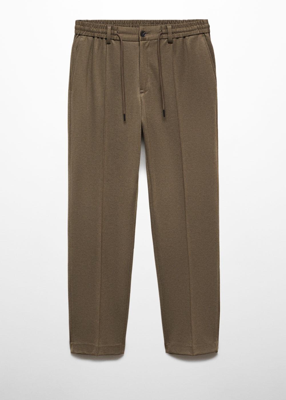 MANGO MAN - Crease-resistant slim-fit pants khakiMen Product Image