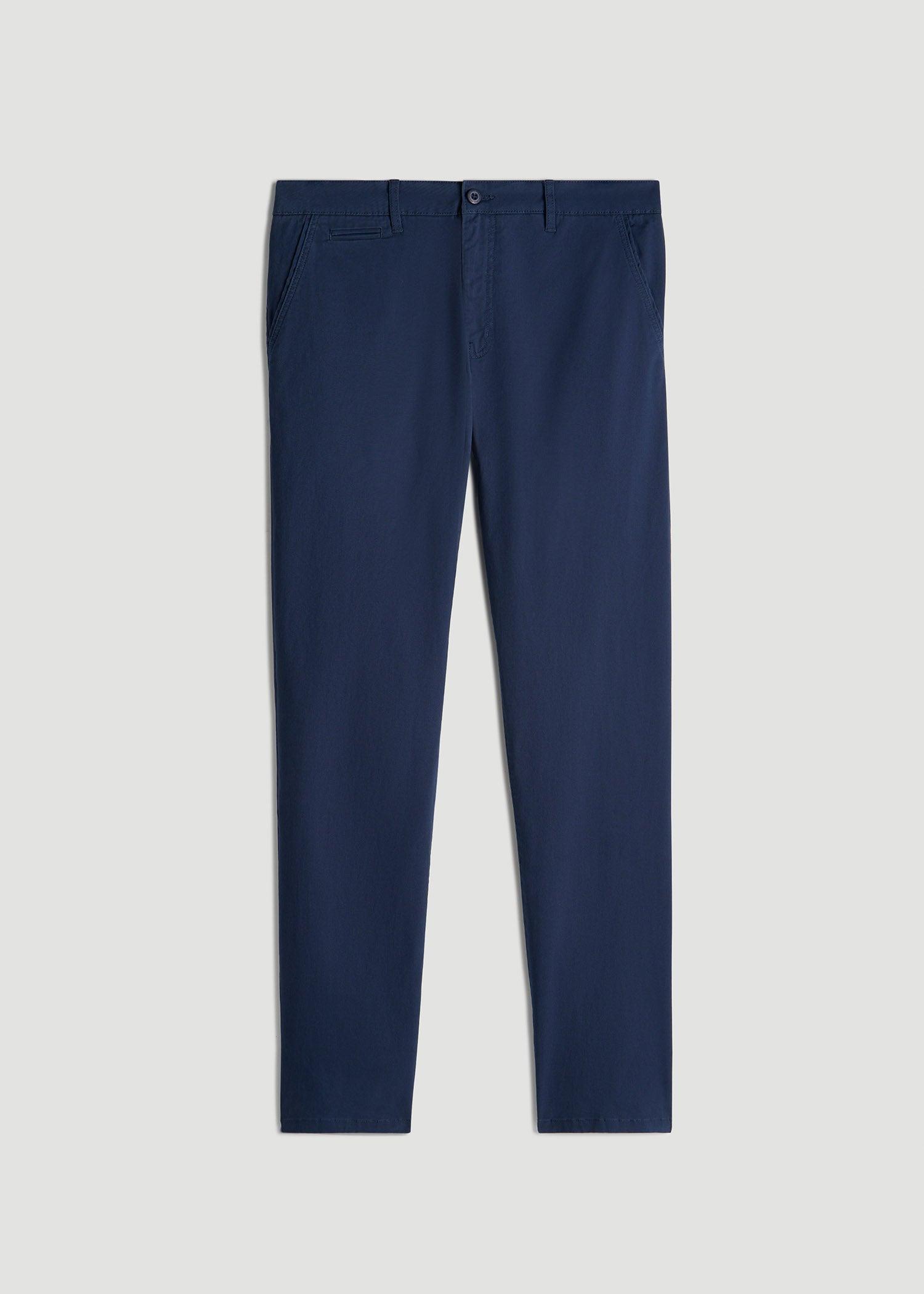 J1 STRAIGHT Leg Chinos in Marine Navy - Pants for Tall Men Product Image