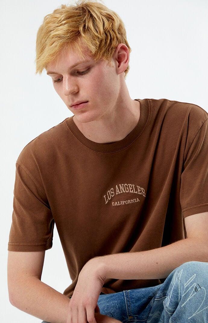 Men's Los Angeles Embroidered Vintage Wash T-Shirt - Product Image