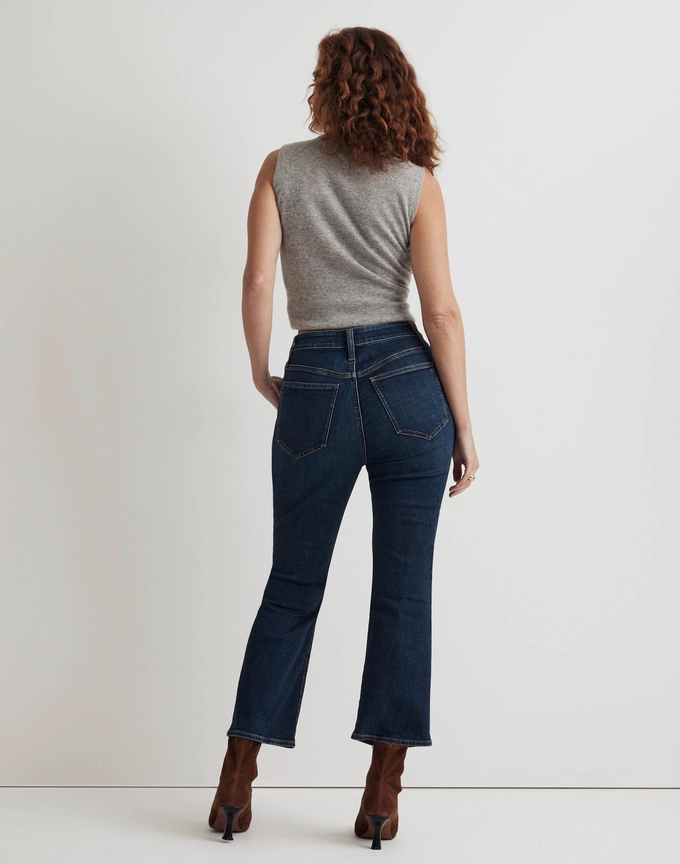 Curvy Kick Out Crop Jean Product Image