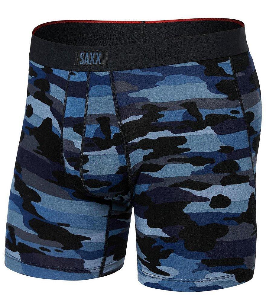 SAXX Vibe Xtra Cloudbank Camouflage 6#double; Inseam Boxer Briefs Product Image