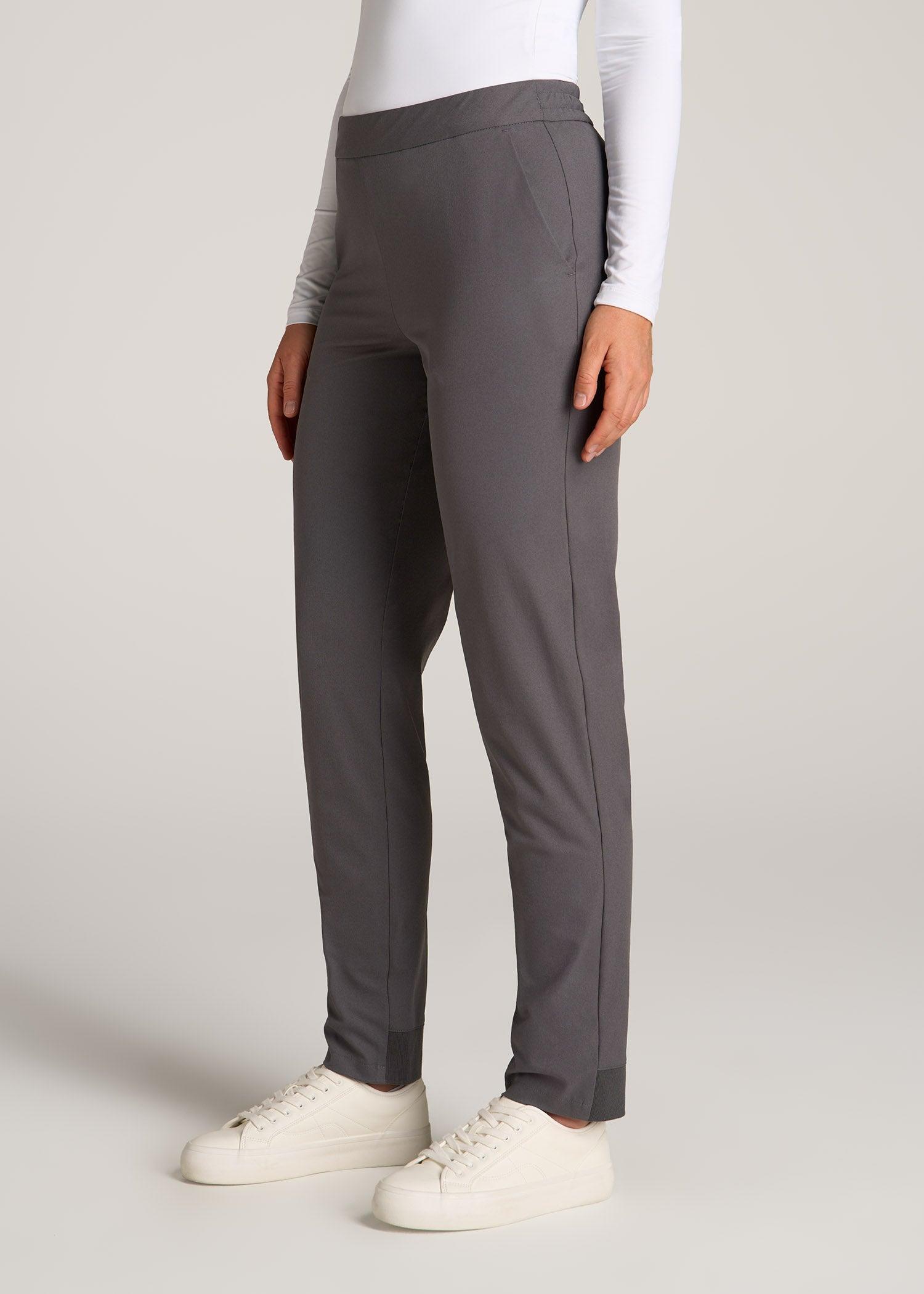 Pull-on Traveler Pants 2.0 for Tall Women in Light Ash Product Image