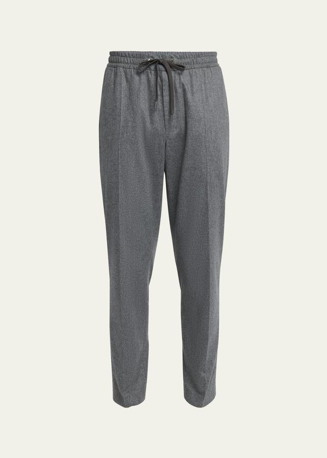 Mens Cashmere Tapered Trousers Product Image