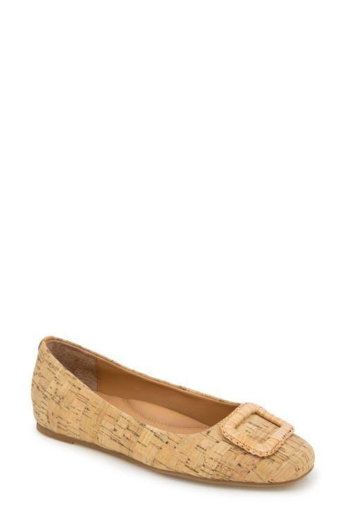 Gentle Souls by Kenneth Cole Sailor Buckle (Natural Cork) Women's Flat Shoes Product Image