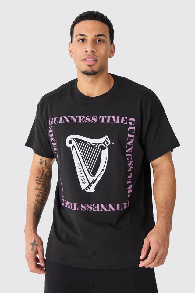 Oversized Guinness License T-shirt | boohooMAN USA Product Image