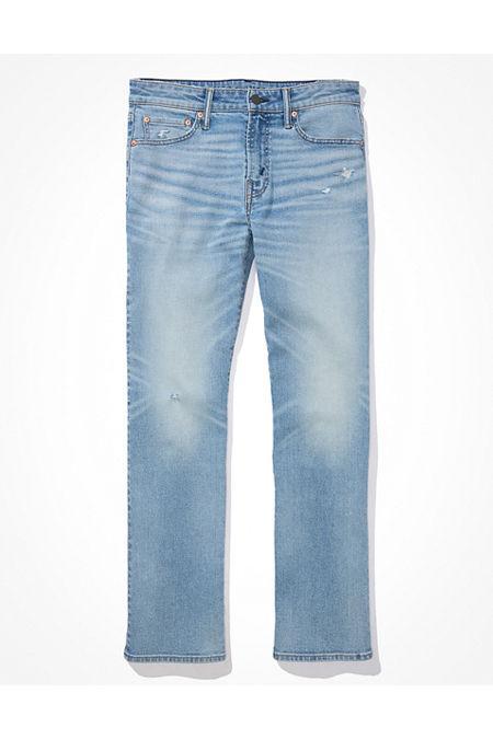 AE AirFlex Ultrasoft Distressed Original Bootcut Jean Men's Product Image