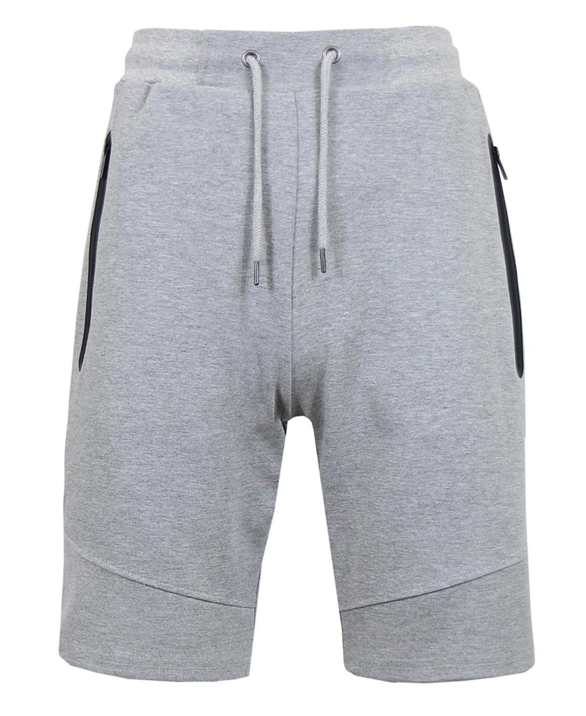 Wicked Stitch Mens Slim Fit Tech Fleece Performance Active Jogger Shorts Product Image