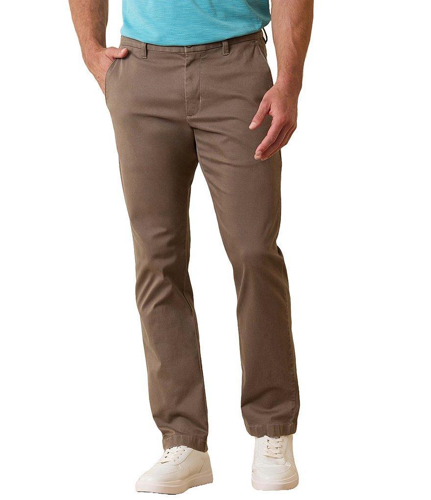 Tommy Bahama Boracay Flat Front Stretch Sateen Pants Product Image