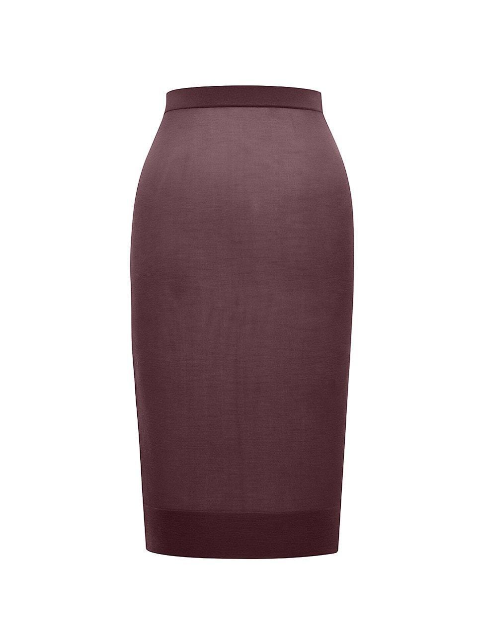 Womens Pencil Skirt in Knit product image