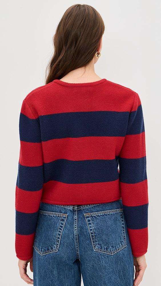 English Factory Striped Knit Cardigan | Shopbop Product Image