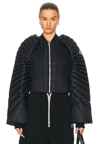 Womens Rick Owens x Moncler Radiance Convertible Down Jacket Product Image