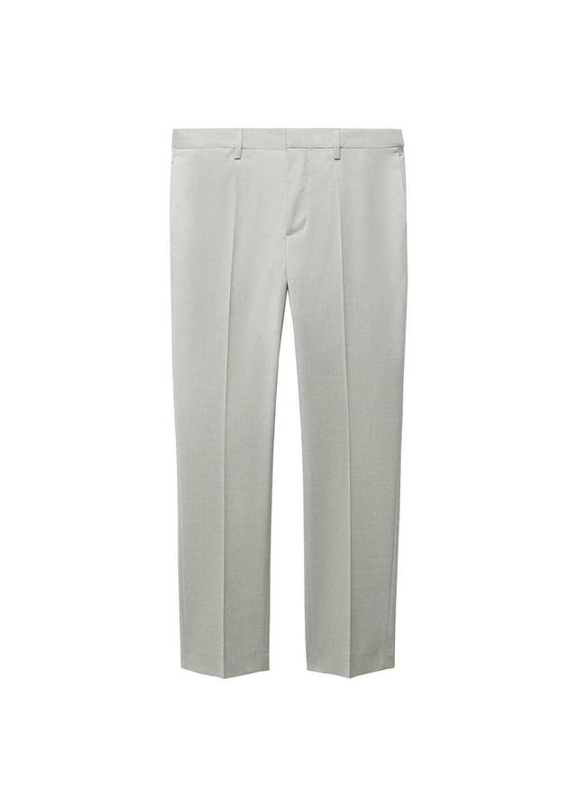 MANGO MAN - Stretch fabric super slim-fit suit pants greenMen Product Image