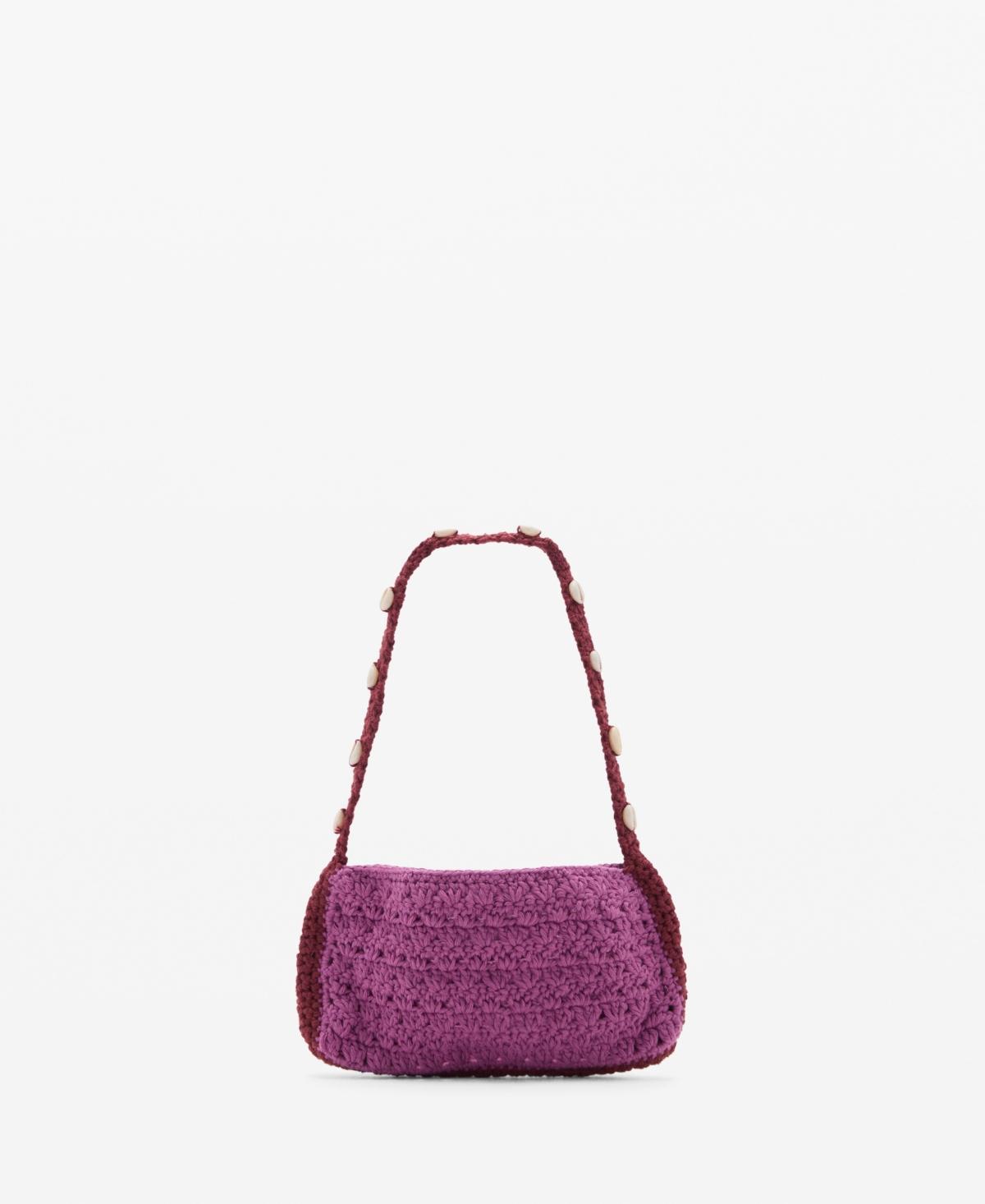 MANGO - Crochet handbag - One size - Women Product Image