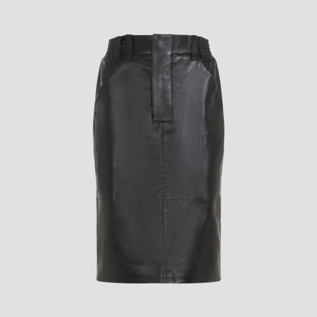 Midi Skirt 36 In Black Product Image