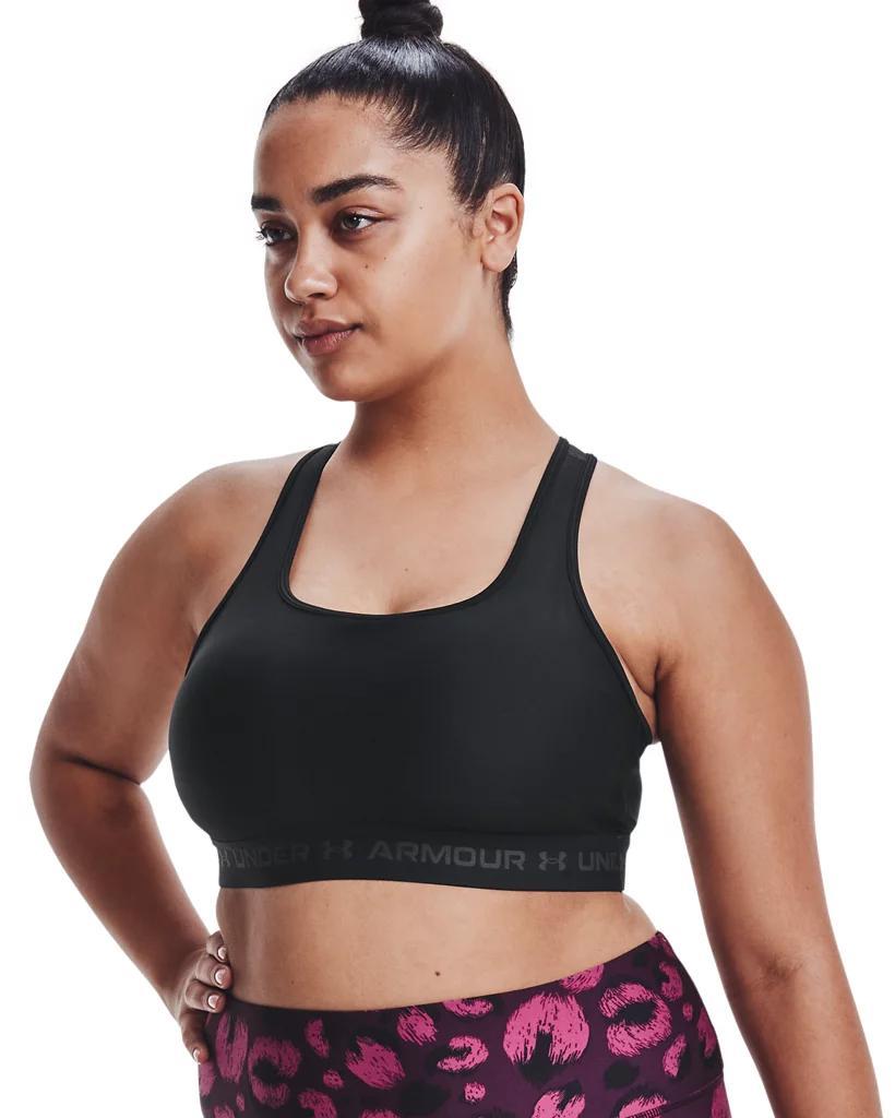 Women's Armour® Mid Crossback Sports Bra Product Image