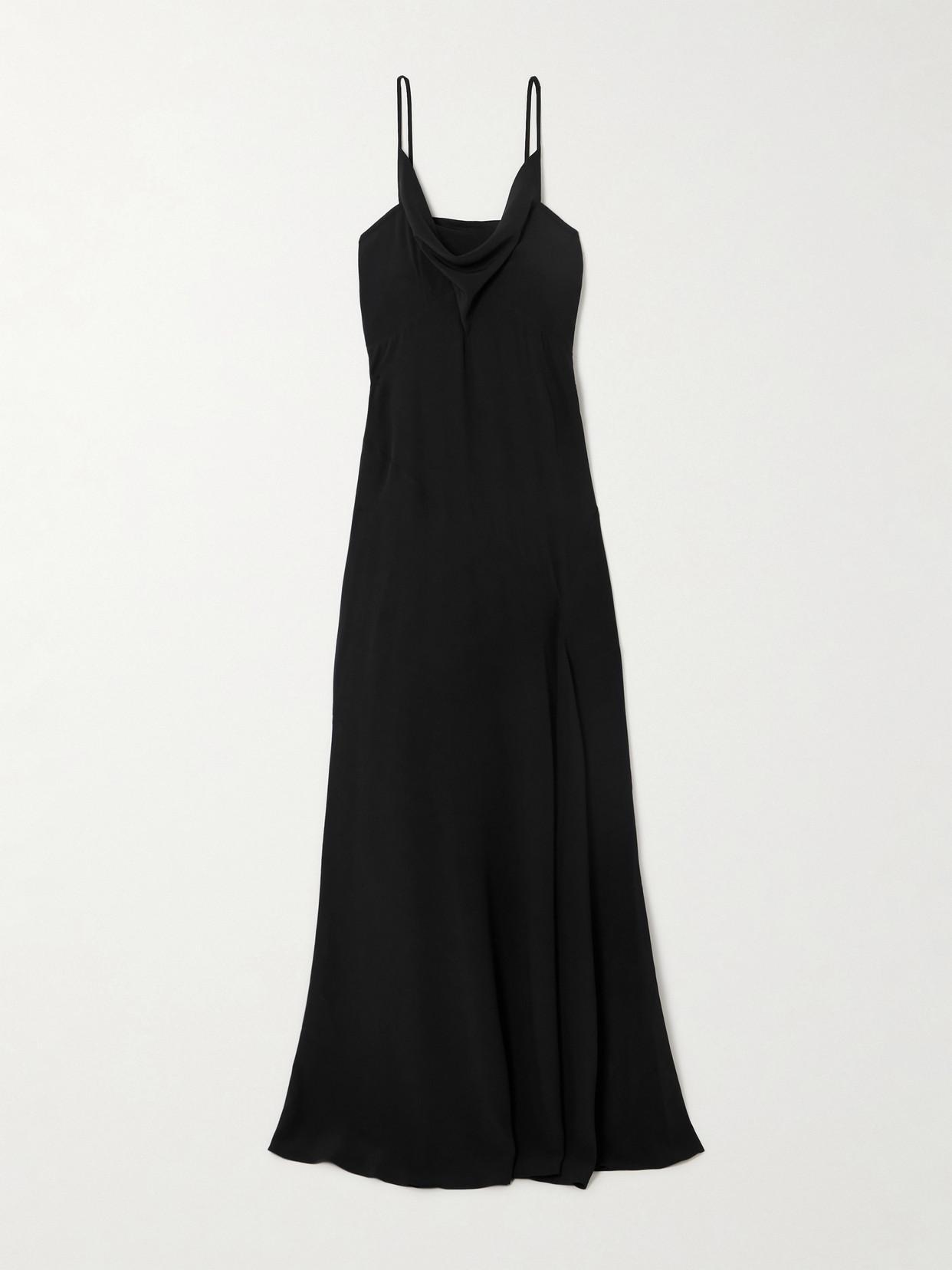 ISABEL MARANT Kapri Cut-out Detailed Midi Sleeveless Dress In Black Product Image