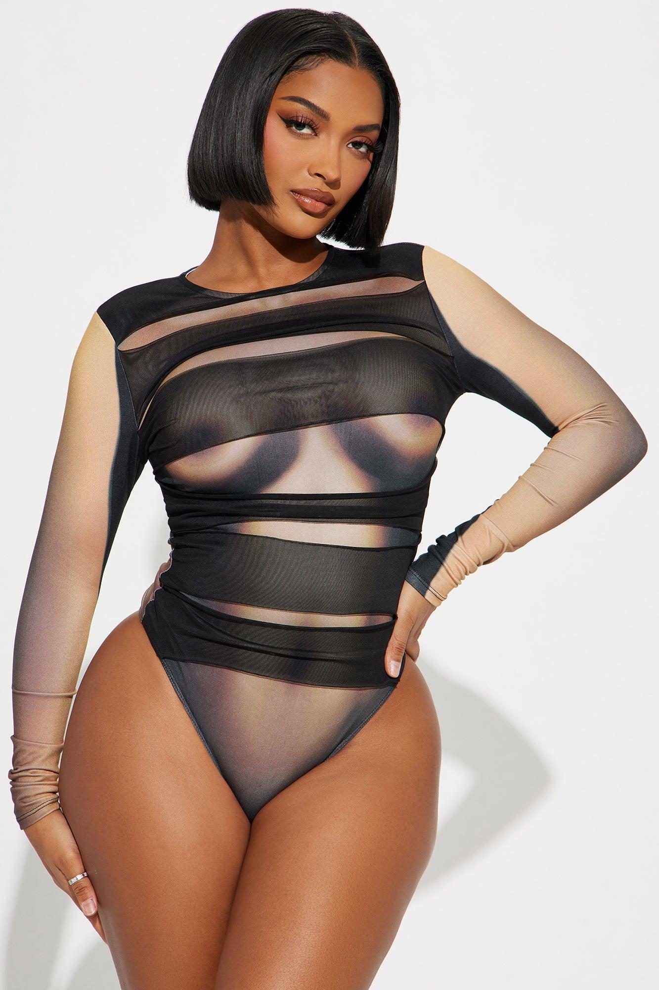 Out Of Your League Bodysuit - Black/combo Product Image