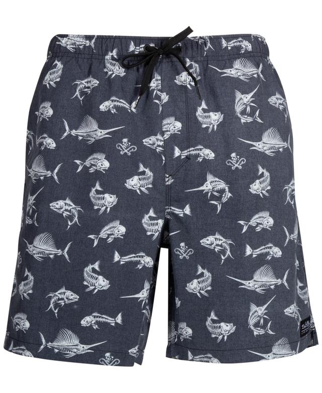 Salt Life Mens Fish N Bones Board Shorts Product Image