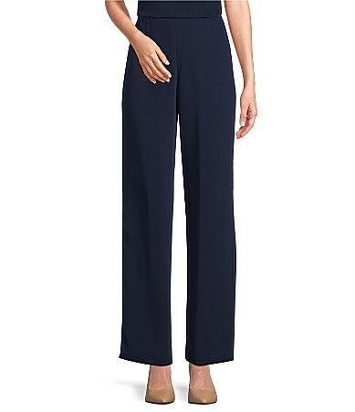 Womens Suzette Crepe Straight Pants Product Image