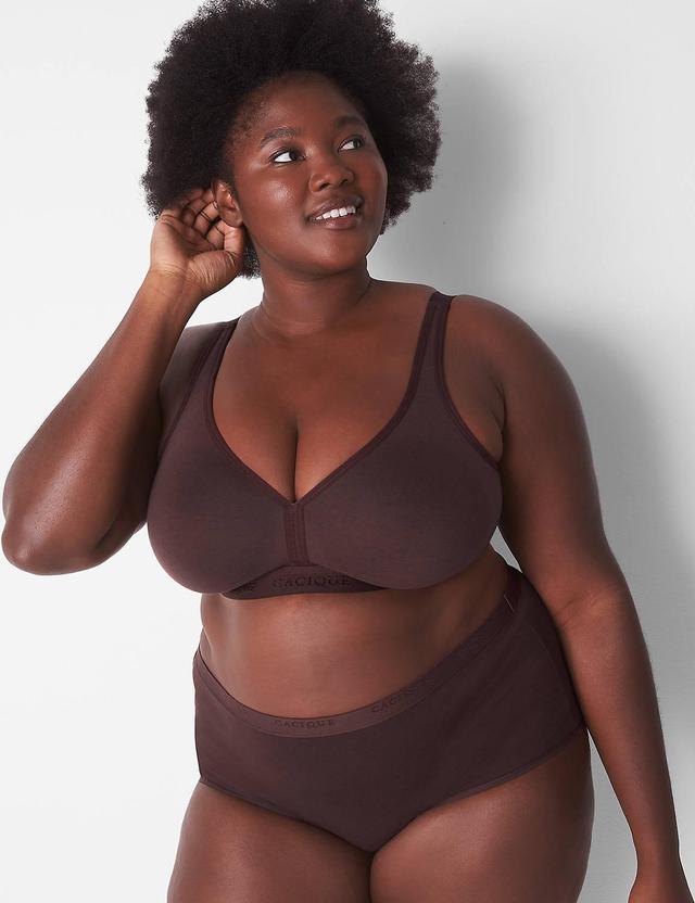 Cotton Unlined No-Wire Bra Product Image