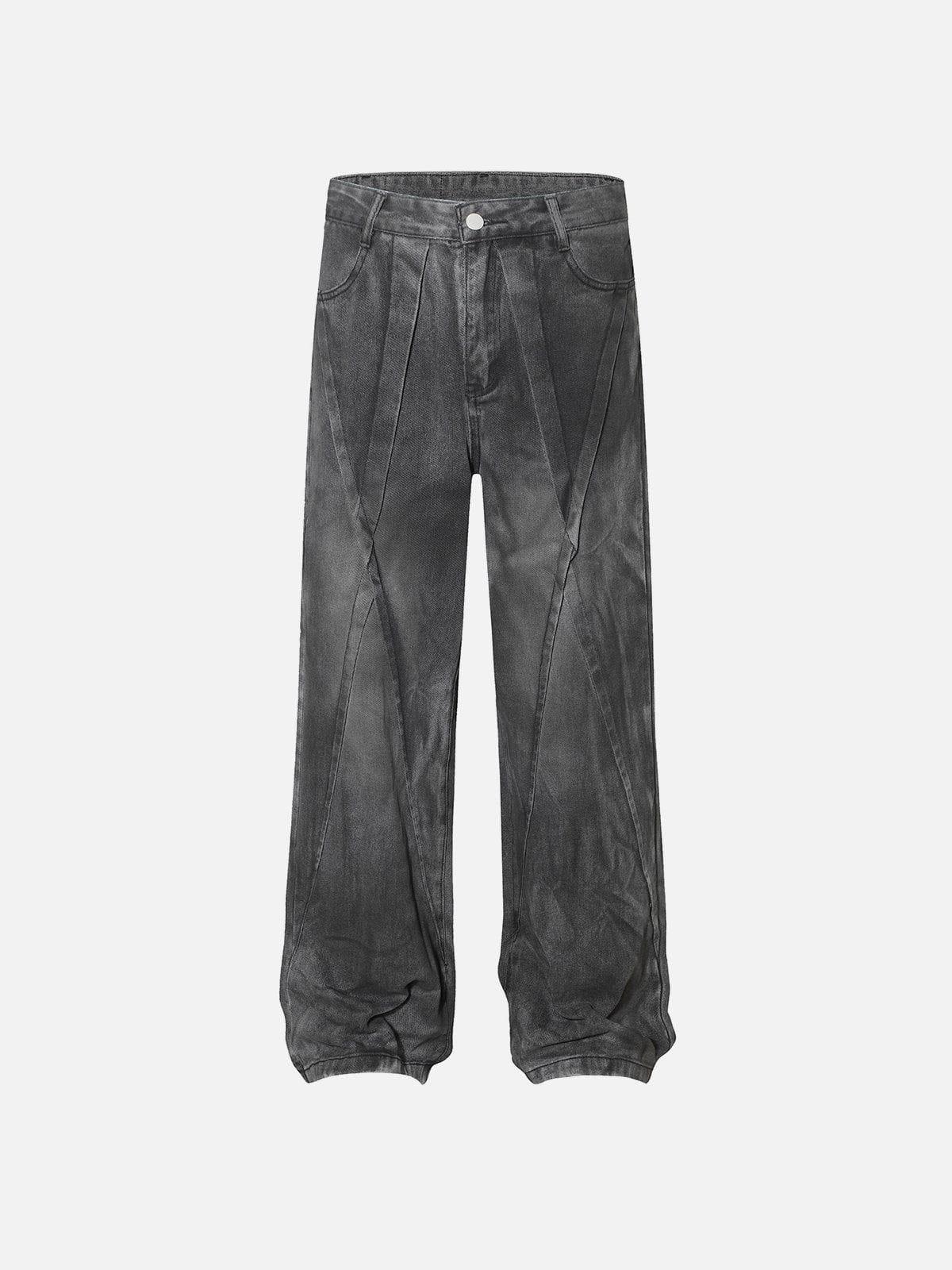 Aelfric Eden Washed Deconstructive Jeans Product Image