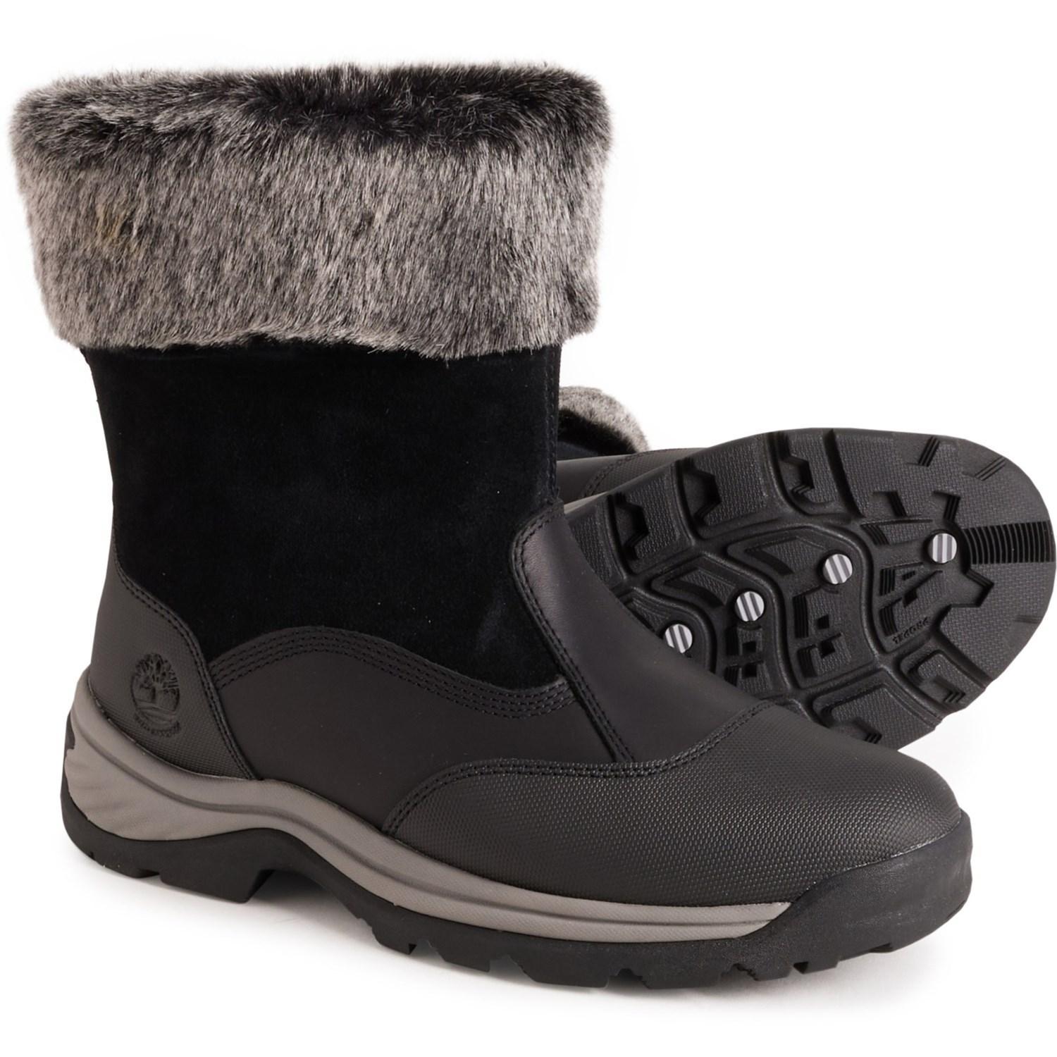 Timberland White Ledge Mid PrimaLoft® Pull-On Snow Boots - Waterproof, Insulated, Leather (For Women) Product Image