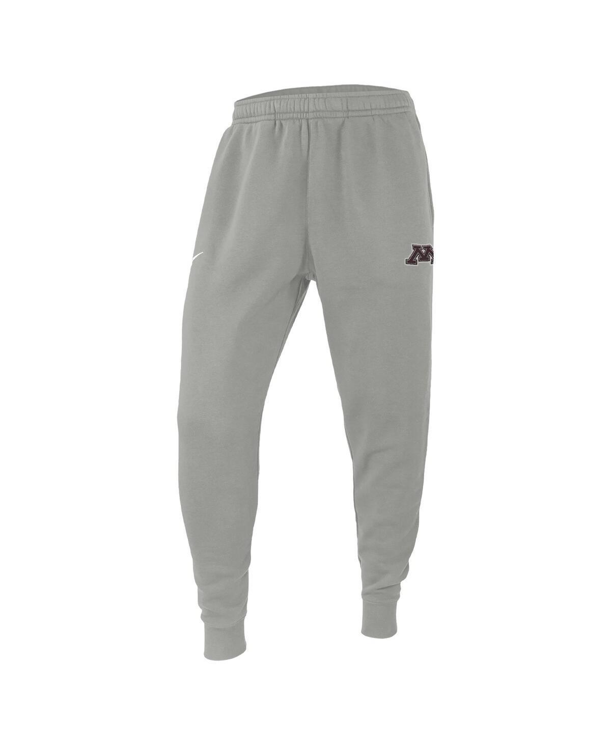 Mens Pewter Minnesota Golden Gophers Changeover Club Fleece Jogger Pants Product Image