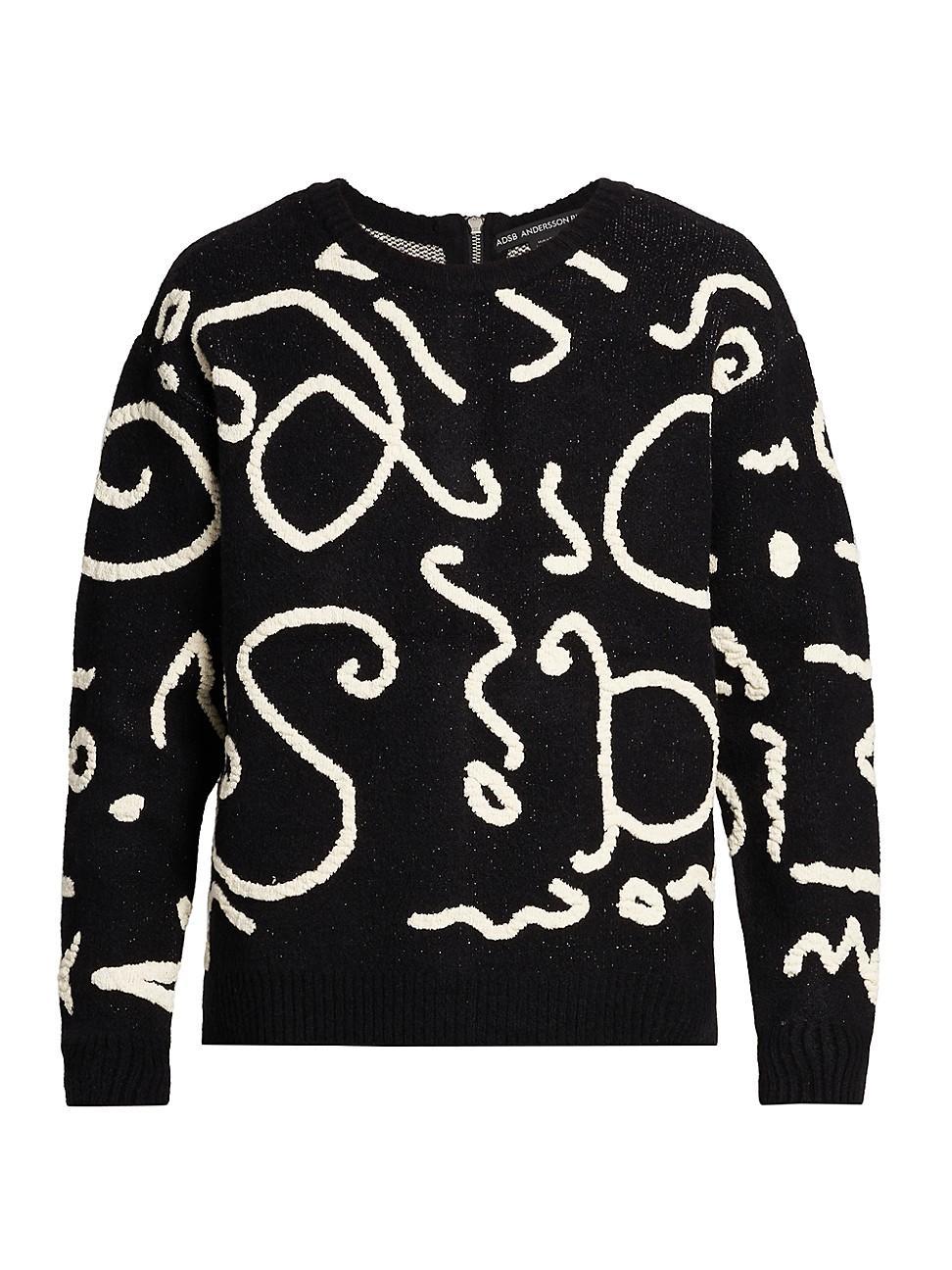 Mens ADSB Logo Crewneck Sweater Product Image