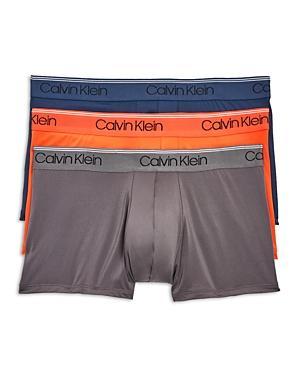 Calvin Klein 3-Pack Low Rise Microfiber Stretch Trunks Product Image