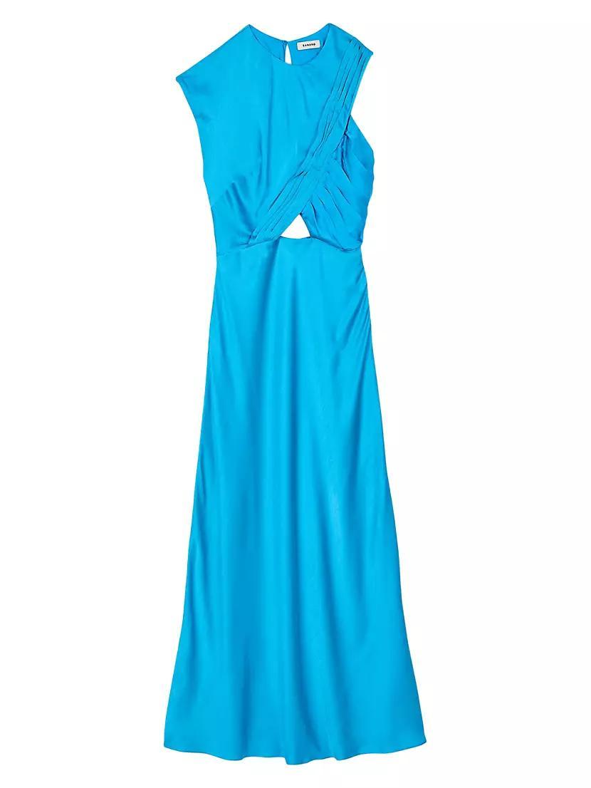 Draped Maxi Dress Product Image