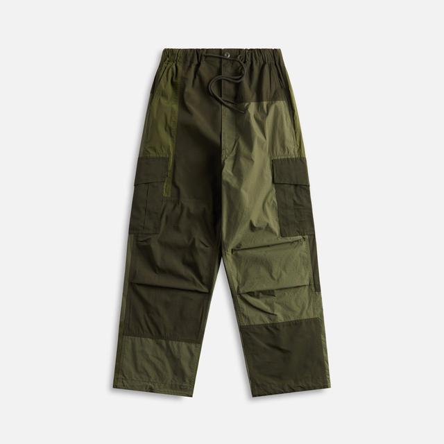 Comme Des Garçons Homme Mix Cloth Cargo Pant - Khaki Male Product Image