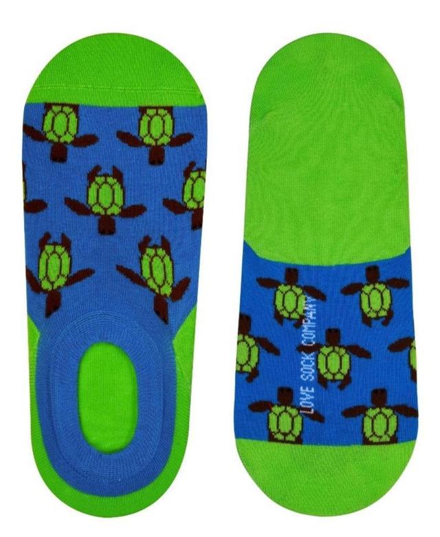 Mens Turtle Novelty No-Show Socks Product Image