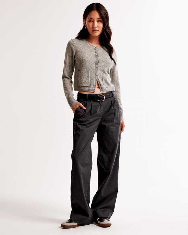 A&F Sloane Low Rise Tailored Twill Pant Product Image