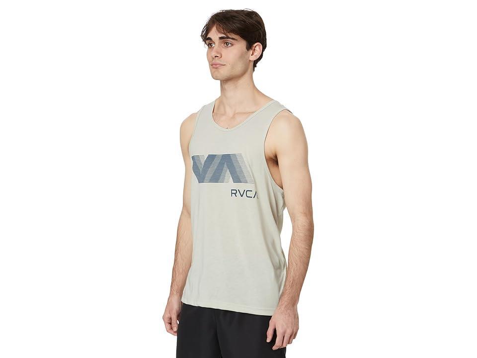 RVCA Va RVCA Blur Tank (Chalk) Men's Clothing Product Image