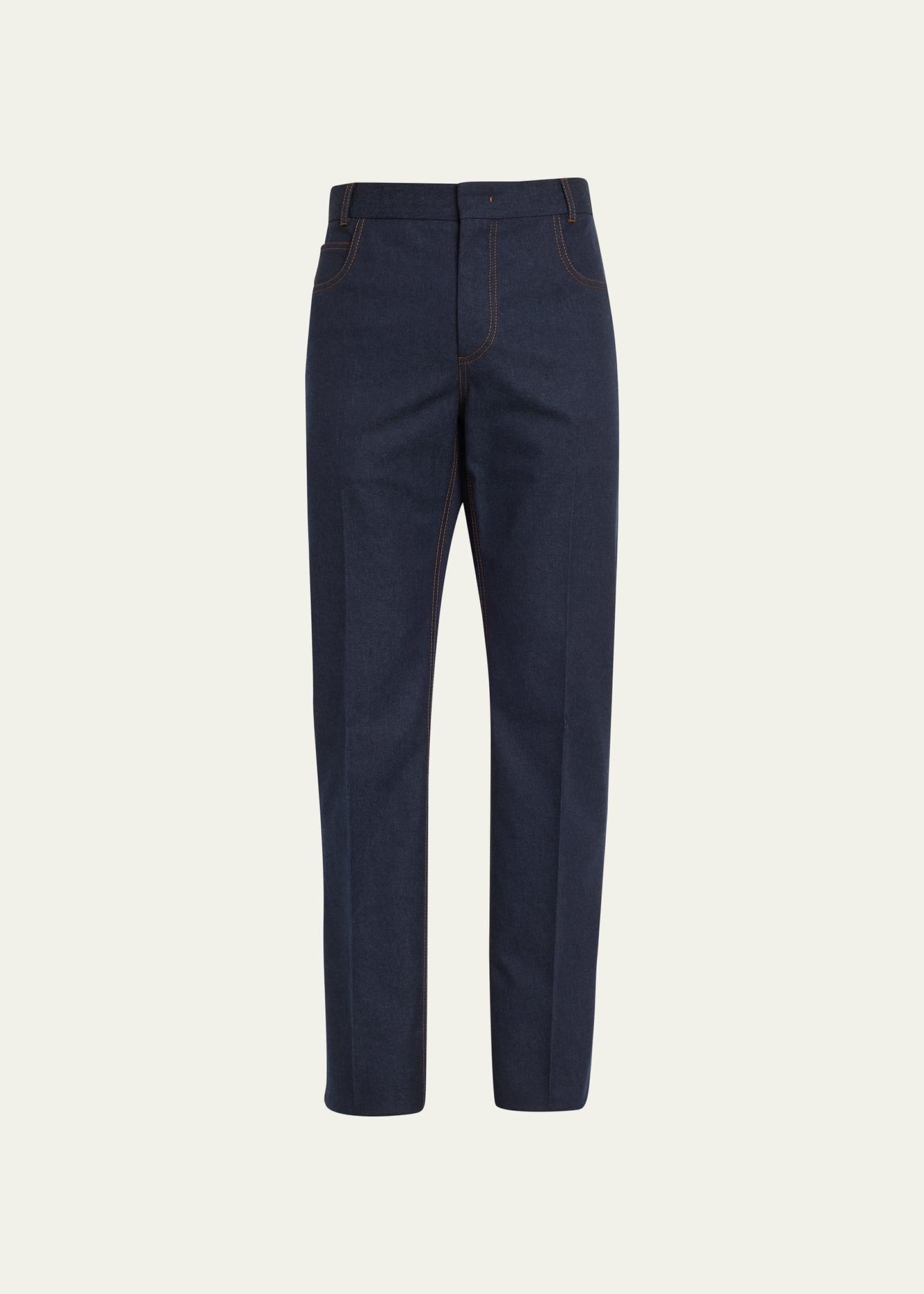 Loro Piana Graie Wish Wool & Cotton Pants Product Image