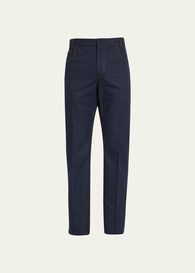 Loro Piana Graie Wish Wool & Cotton Pants Product Image