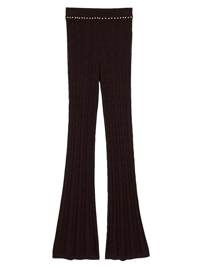 Womens Knit Trousers Product Image