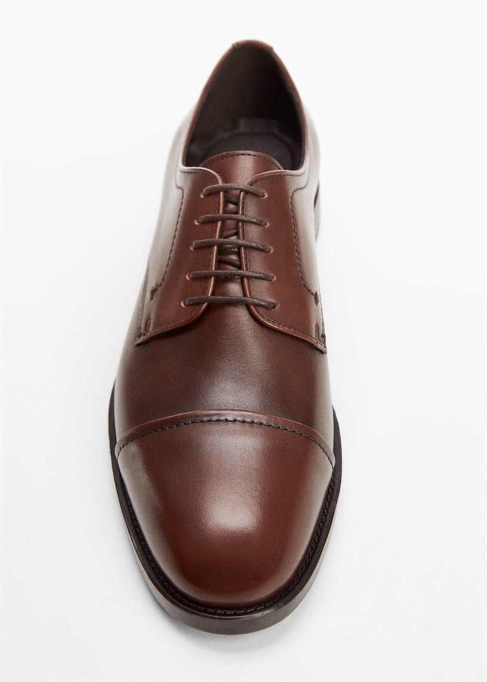 MANGO MAN suit shoes leatherMen Product Image