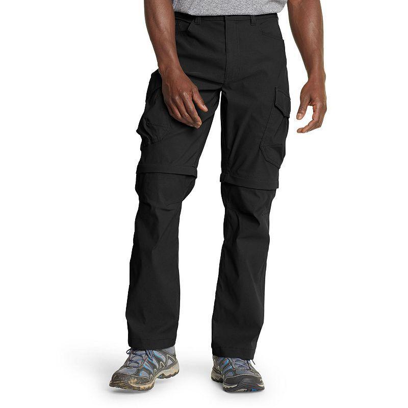 Mens Eddie Bauer Rainier Convertible Pants, Mens Black Product Image