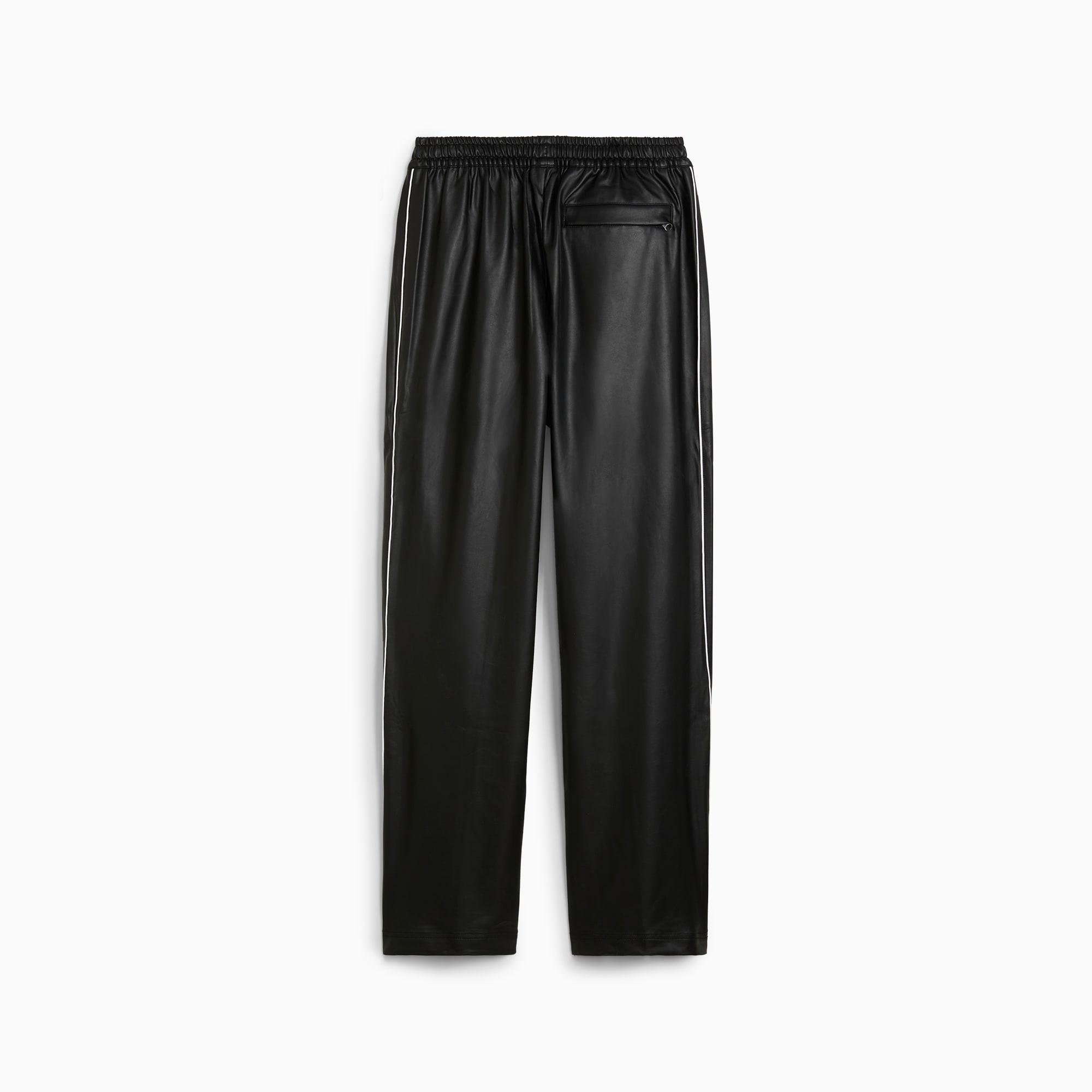 T7 Pleather Men's Track Pants Product Image