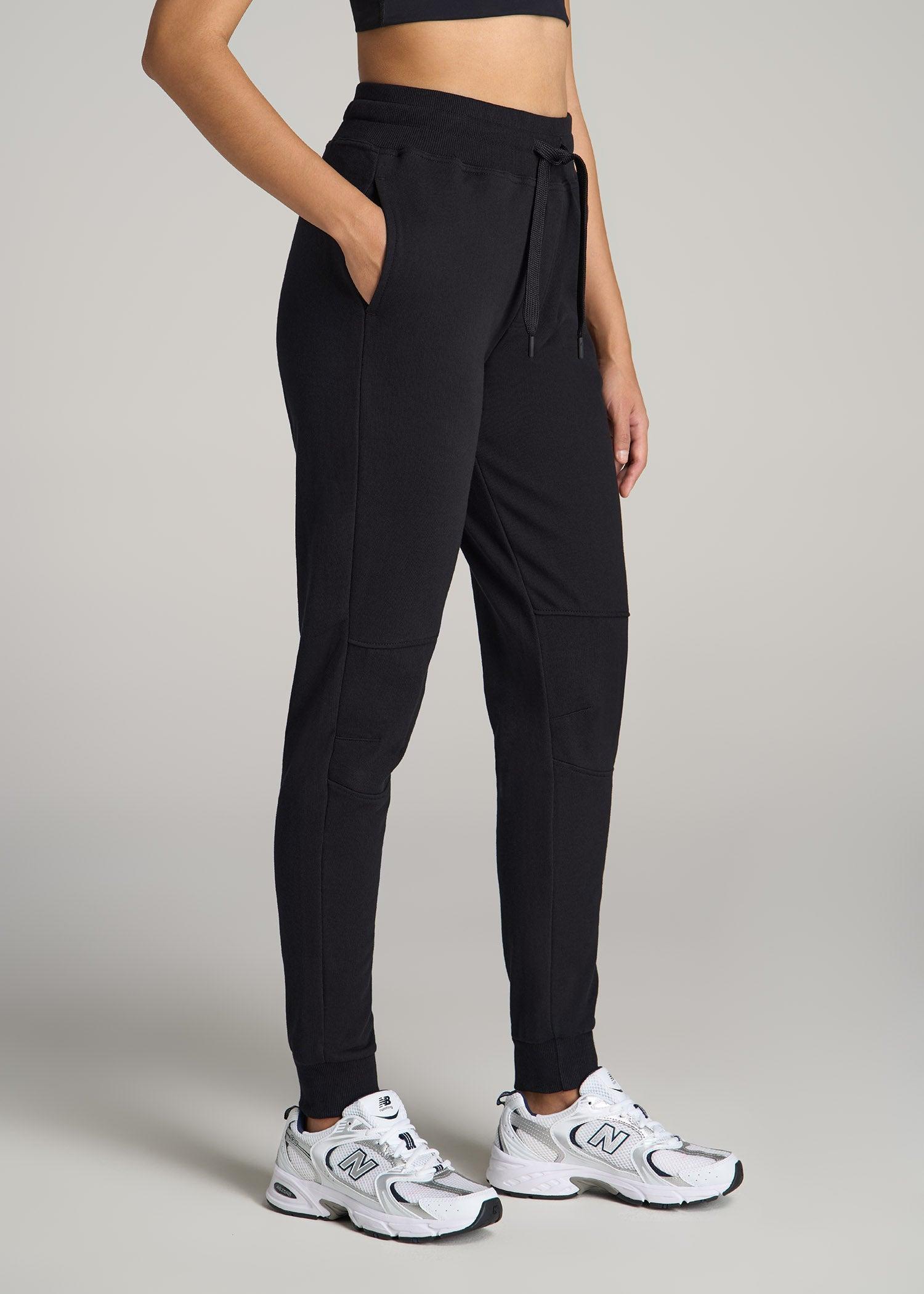 Wearever French Terry Tall Women's Joggers in Black Female Product Image