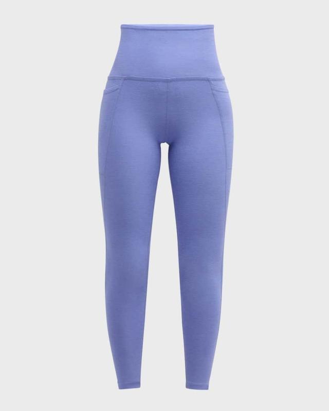 Out Of Pocket Space Dye High-Waist Mid Leggings Product Image