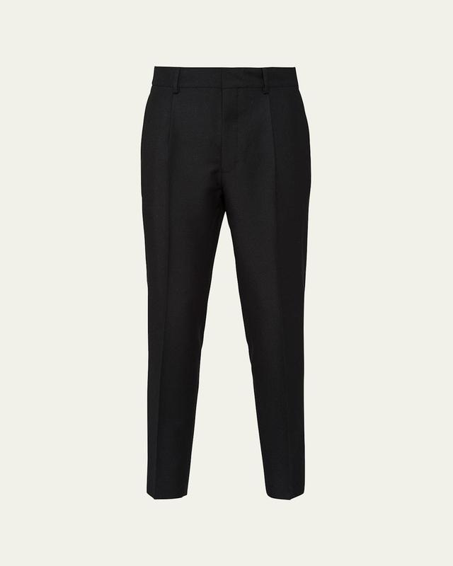 Mens Solid Twill Pants Product Image