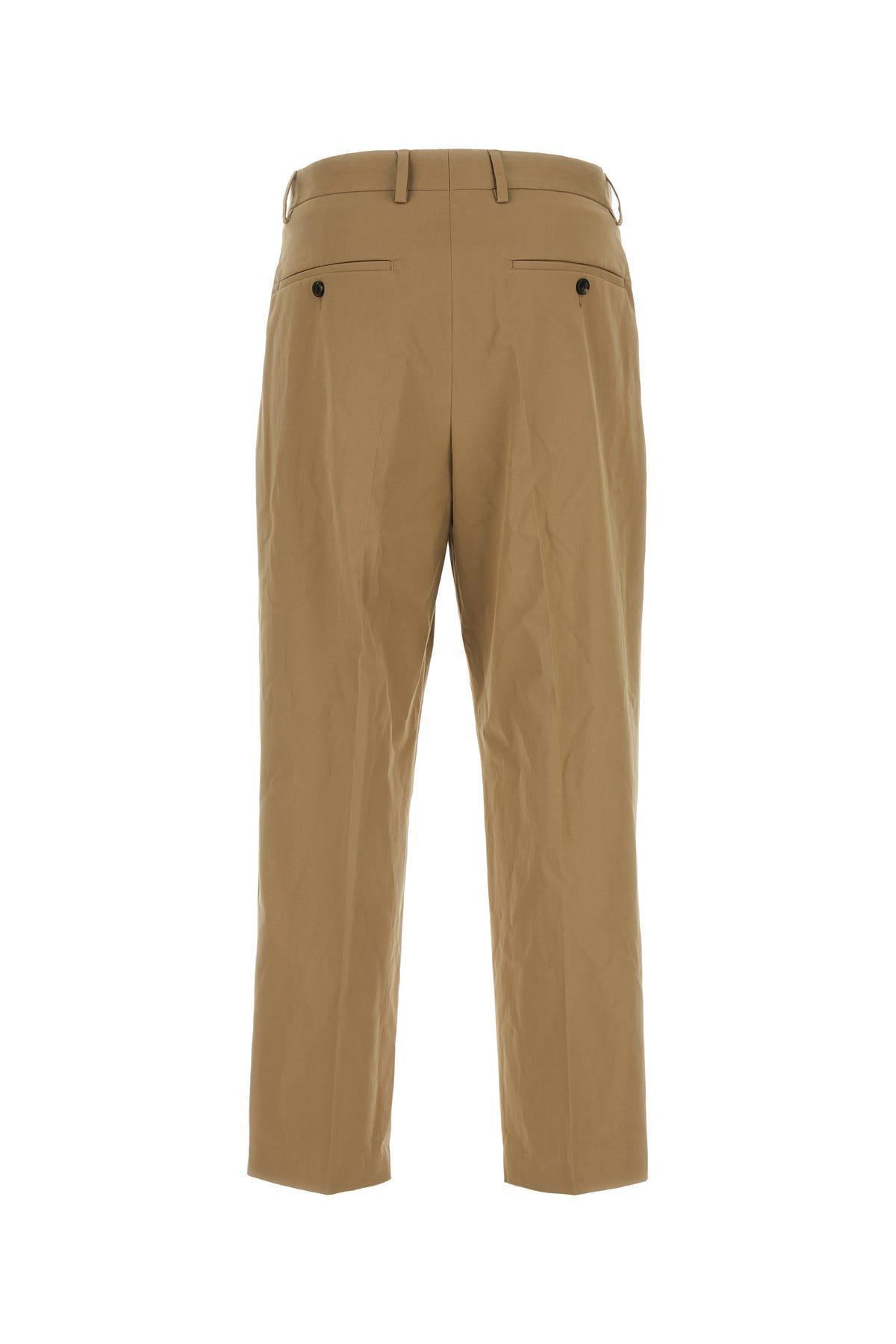 Pleated Tailored Trousers In Black Product Image